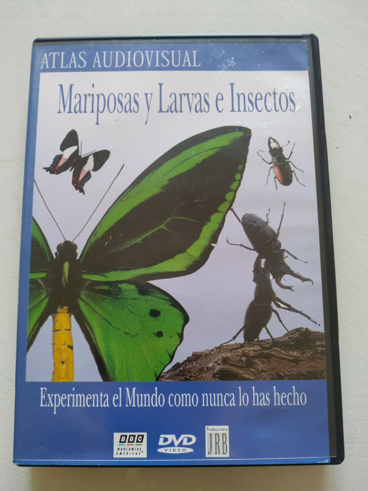 Butterflies And Larvae And Insects BBC - DVD Spanish English Region 2 - AM