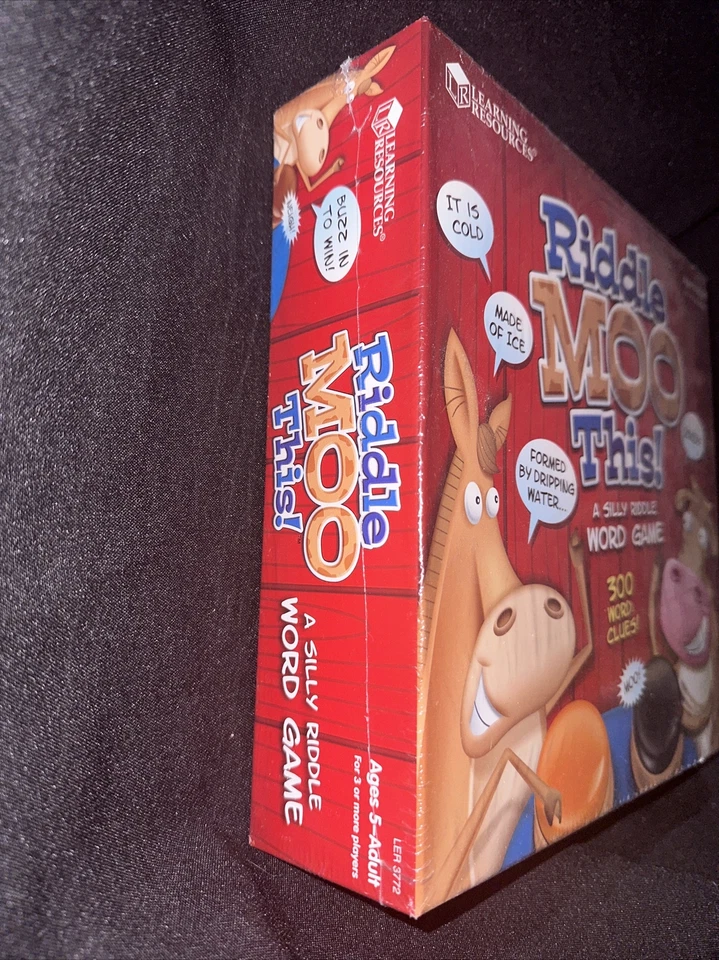 Brand New Learning Resources Riddle Moo This! A Sole riddle Word Game - Image 3 of 4