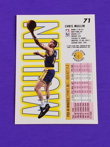 1993-94 Fleer Basketball Trading Cards SIE WÄHLEN KOSTENLOSER VERSAND 50 % RABATT 2+ - Bild 11 von 33