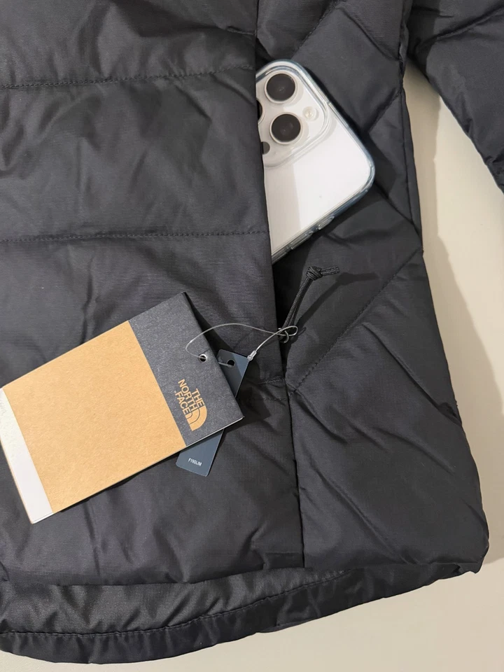 The North Face 女式 Minoqua (Flare II) Puffer 绝缘羽绒夹克 TNF 黑色 — 第 4/4 张图片