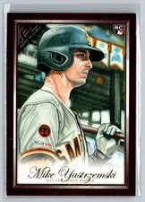 2019 Topps Gallery #102 Mike Yastrzemski Wood