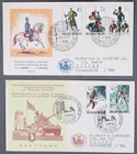 MayfairStamps Belgium FDC 1964 Military Uniforms Combo 2 First Day Cover aax_154