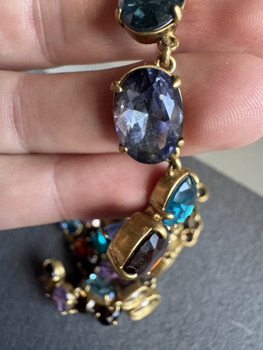 Collar J Crew Anna Wintour Estilo Multicolor Cristal Capas - Imagen 12 de 18