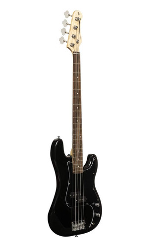 4 String Bass Guitar, Right, Black, Full (SBP-30 BLK)