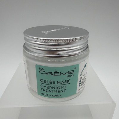 The Crème Shop Korean Skincare Overnight Gel Mask 2.36 fl oz - NEW Moisturizier