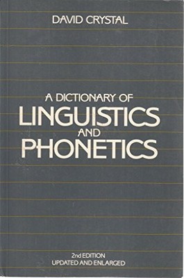 A Dictionary of Linguistics and Phonetics by CRYSTAL 0631140816 FREE Shipping
