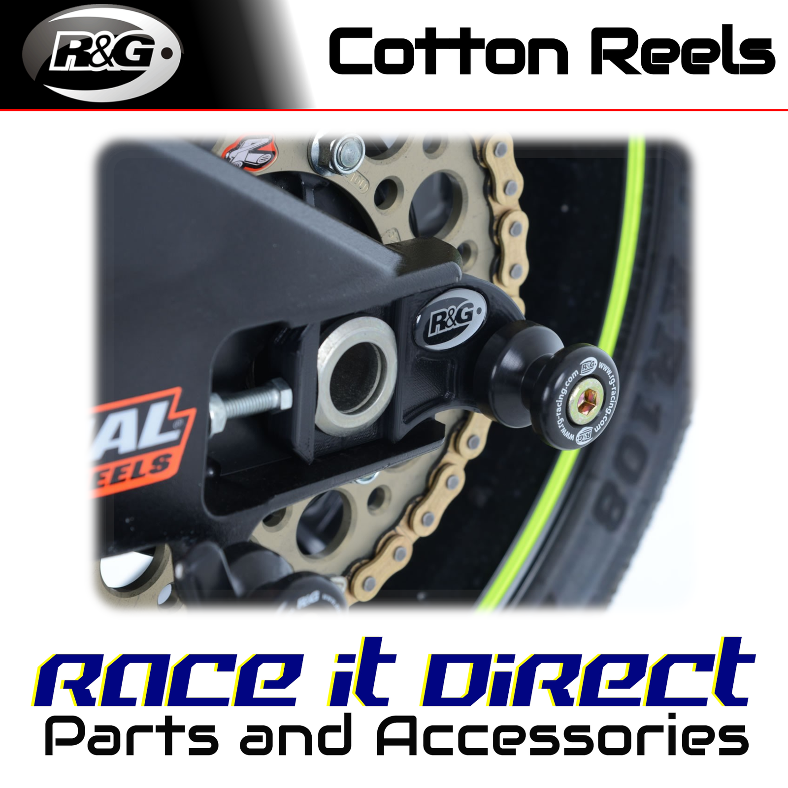 Cotton Reels for Suzuki GSX-R1000 2017-2022 R&G