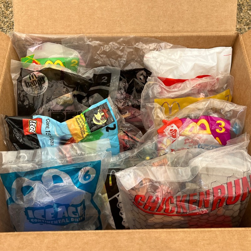 Various Unopened McDonald’s Happy Meal Toys Includes Lego!