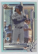 2021 Bowman Draft 1st Edition Sky Blue Foil Alexander Vargas #BD-121 0b5f