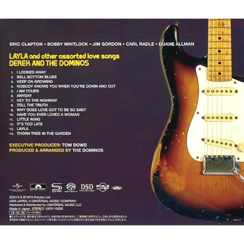 Derek & The Dominos: Layla & Other Assorted Love Songs SACD - Japanese SHM-SACD - Image 2 of 3