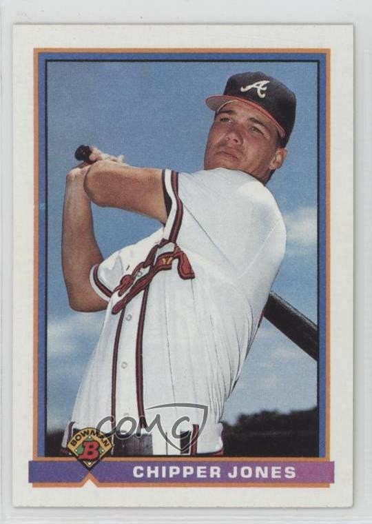 1991 Bowman Chipper Jones #569 HOF