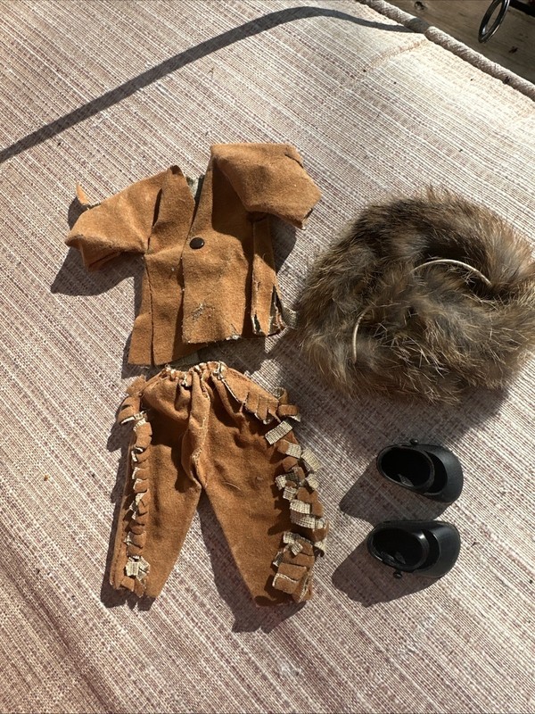 Vogue Ginny Doll 5 Piece Davy Crockett Outfit 1950’s