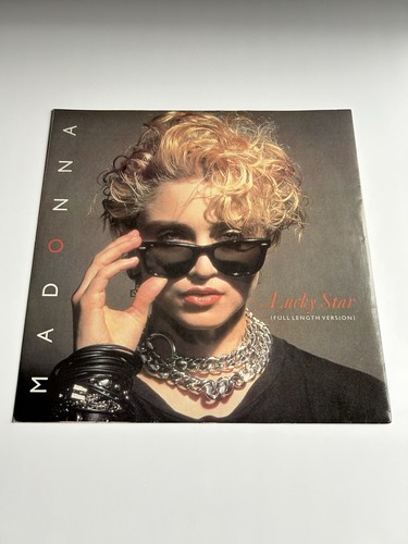 Madonna -Lucky Star- Sunglasses Sleeve -12 inch vinyl- uk first pressing. - Picture 2 of 15
