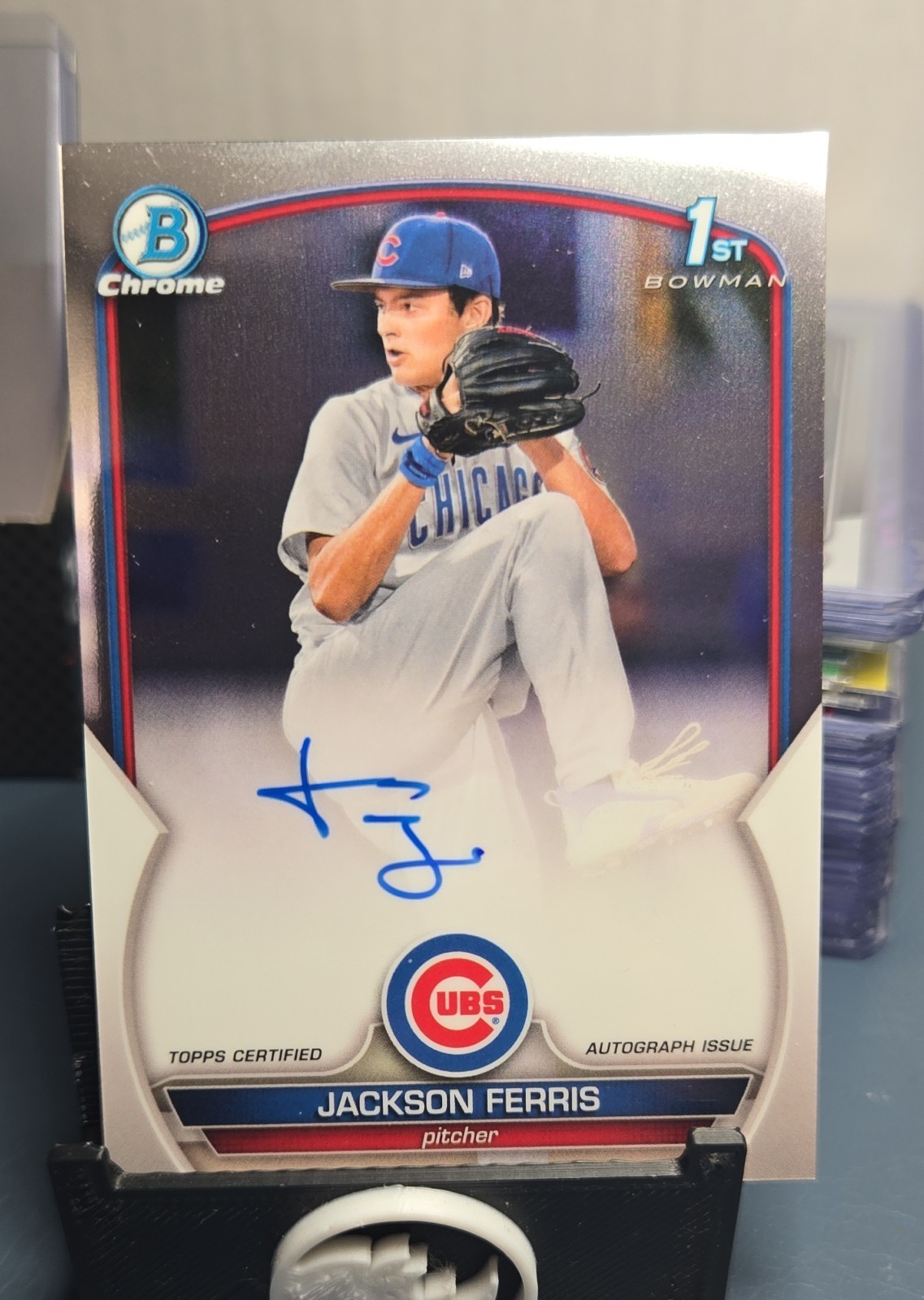 2023 Bowman 1st Chrome Prospect Auto Jackson Ferris Dodgers