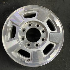 Chevrolet Machined Silver Sierra 2500 Hd Suburban 3500 Oem Wheel 17x7.5 Rim 5500