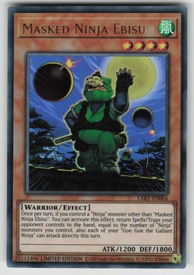 Masked Ninja Ebisu LART-EN064  The Lost Art Promotion NM