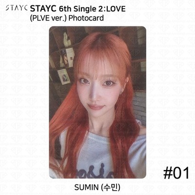 STAYC The 6th Single Album 2:LOVE Photobook/PLVE ver. Photocard | eBay