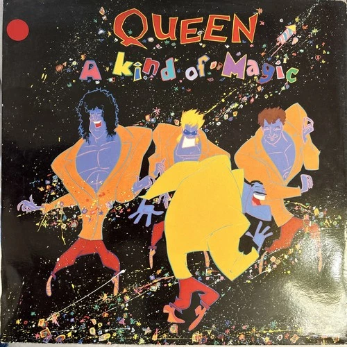 Queen - A Kind Of Magic - 1st UK EMI Vinyl LP A4U/B3U 1986 With Inner