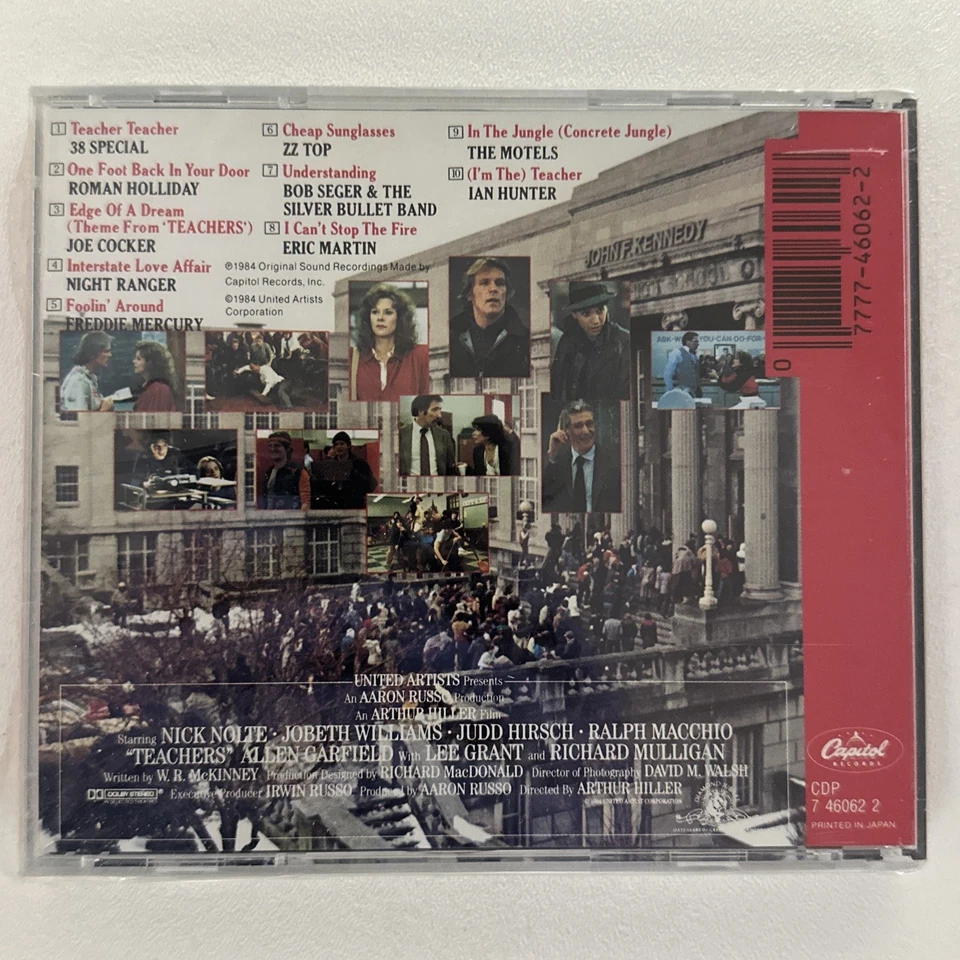 TEACHERS- Original Motion Picture Soundtrack CD RARE NEW SEALED - Image 2 of 4