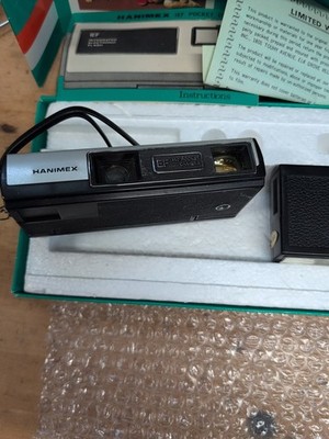 Hanimex 110 IEF Vintage 1980s Film Pocket Camera In Box & Manual