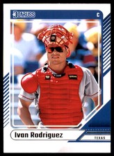 Ivan Rodriguez 2024 Donruss #35 Rangers MLB READ FREE SHIPPING AutographDen