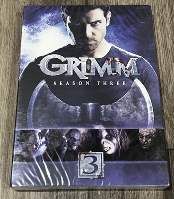 Grimm Season Three DVD 5 Disc Set New Sealed TV Series Universal Fantasy Drama