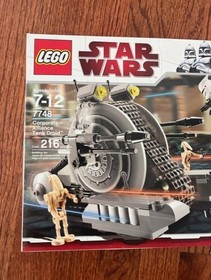Lego Star Wars Clone Wars Corporate Alliance Tank Droid Set 7748 New Sealed 2009