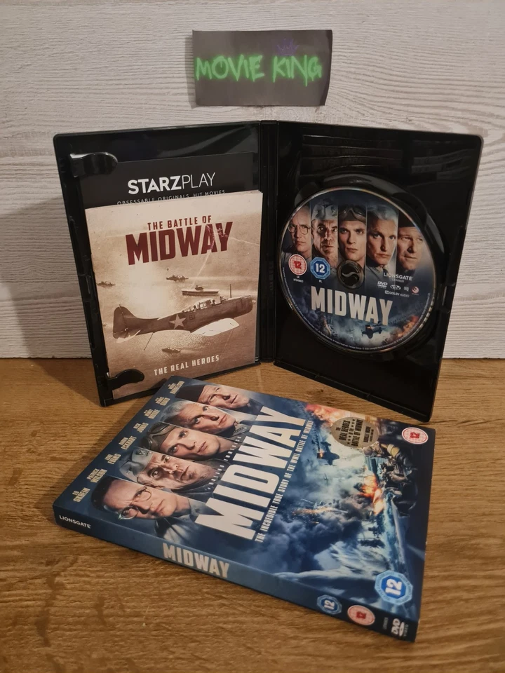 Midway (DVD, 2020) Woody Harrelson, Dennis Quaid, WW2 War Movie [Region 2] [UK] - Image 2 of 4