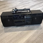 VINTAGE RCA Portable Cassette Stereo Radio RP-7821B Detachable Speakers For Part