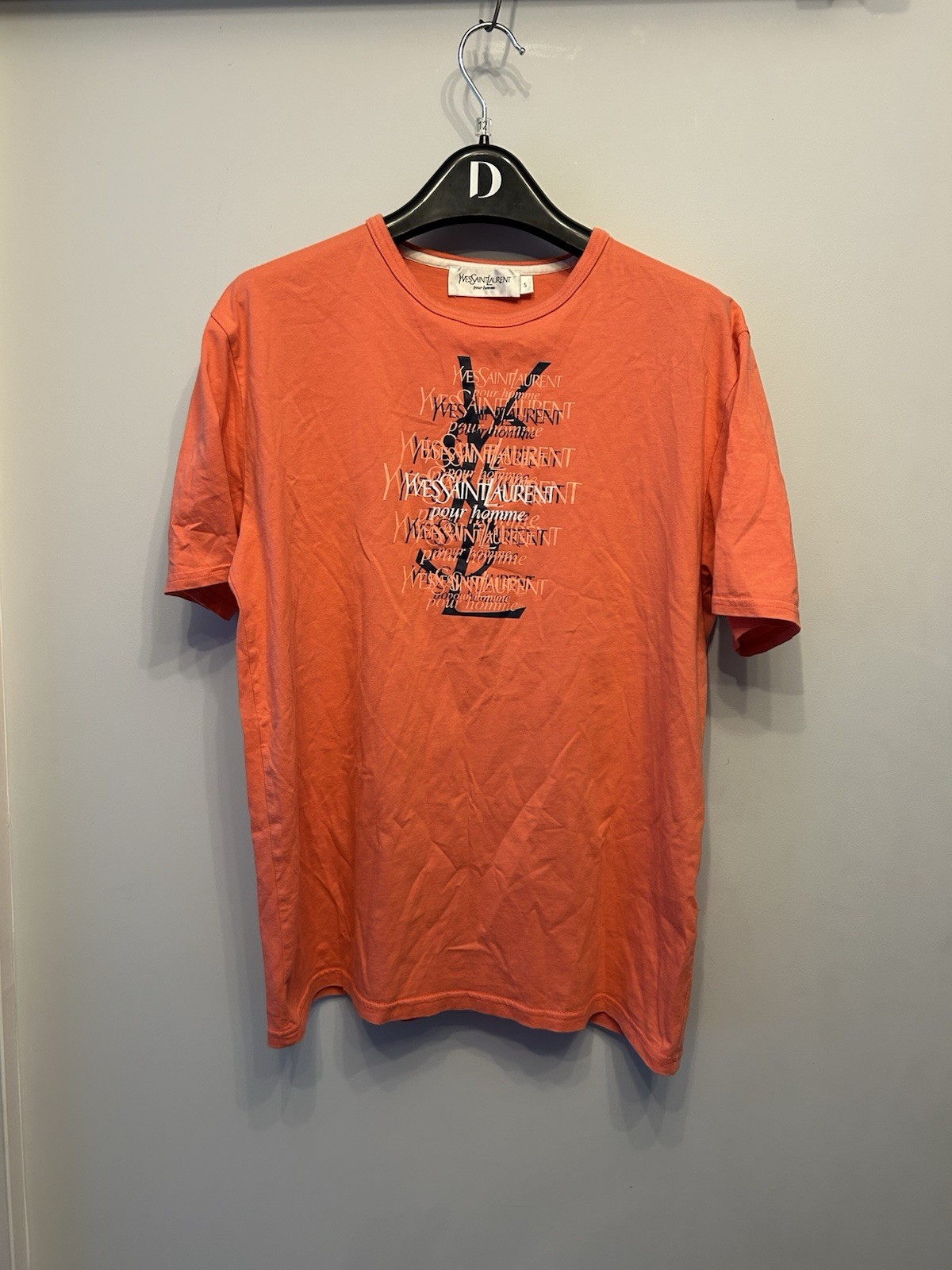 T shirt donna Yves saint laurent logo monogramma taglia small(8)