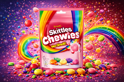 Skittles Chewies Fruits - 137g - (USA)