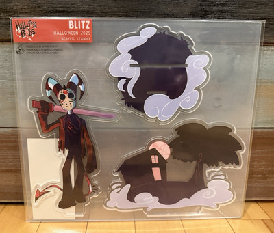 Shark Robot Helluva Boss Halloween Slasher Blitz Freddy Krueger Acrylic Standee