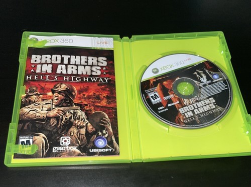 Brothers in Arms: Hell's Highway (Xbox 360) completo con manuale ~ testato/spedizione veloce - Foto 3 di 3