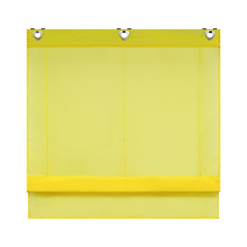 Transparent Raffrollo mit Ösen Raffgardinen Küchengardinen Voile Vorhang Modern - Bild 79 von 95