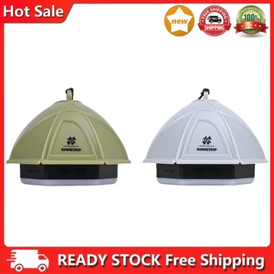 Tent Outdoor Camping Light USB Rechargeable Lantern for Outdoor Travel (Green) D