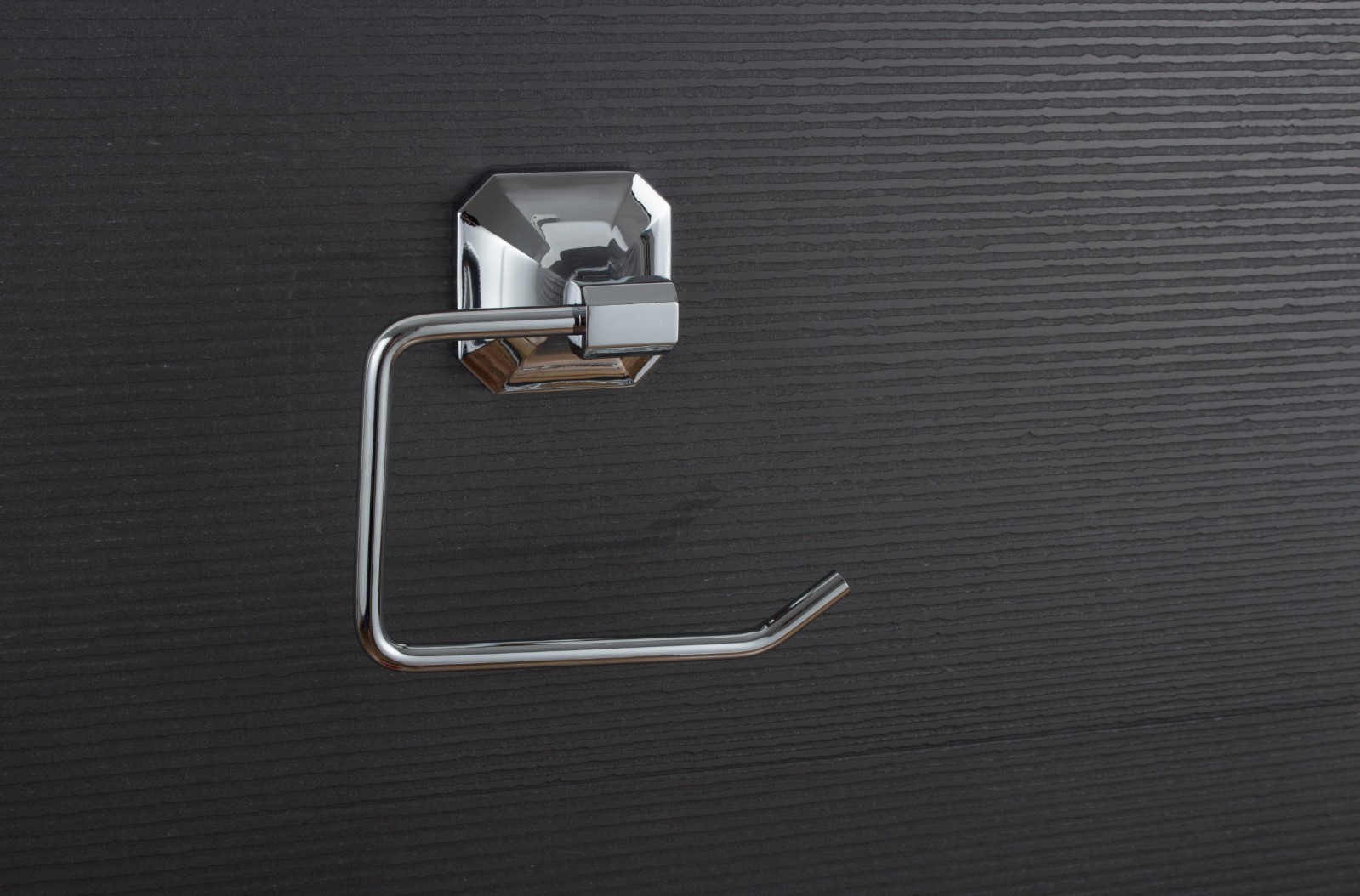 Polished Chrome Bathroom Accessories Set Round. Modern Includes