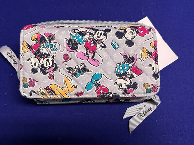 Vera Bradley Disney Mickey Mouse Friends Piccadilly Paisley Crossbody New 