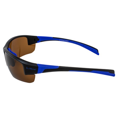 BluWater Samson 3 Polarized Sunglasses for Men Black w/ Polarized Brown Lens - Bild 3 von 6