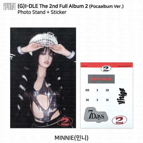 (G)I-DLE G-IDLE 2nd Full Album 2 Two Pocaalbum Ver Official Photocard QR Card - Picture 59 of 120