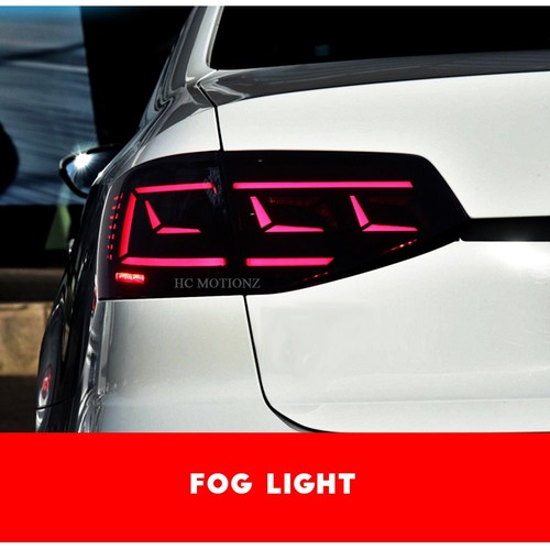 LED Tail Lights For 2015-2018 VW Jetta MK6 Sequential 4pcs Smoked - Picture 7 of 12