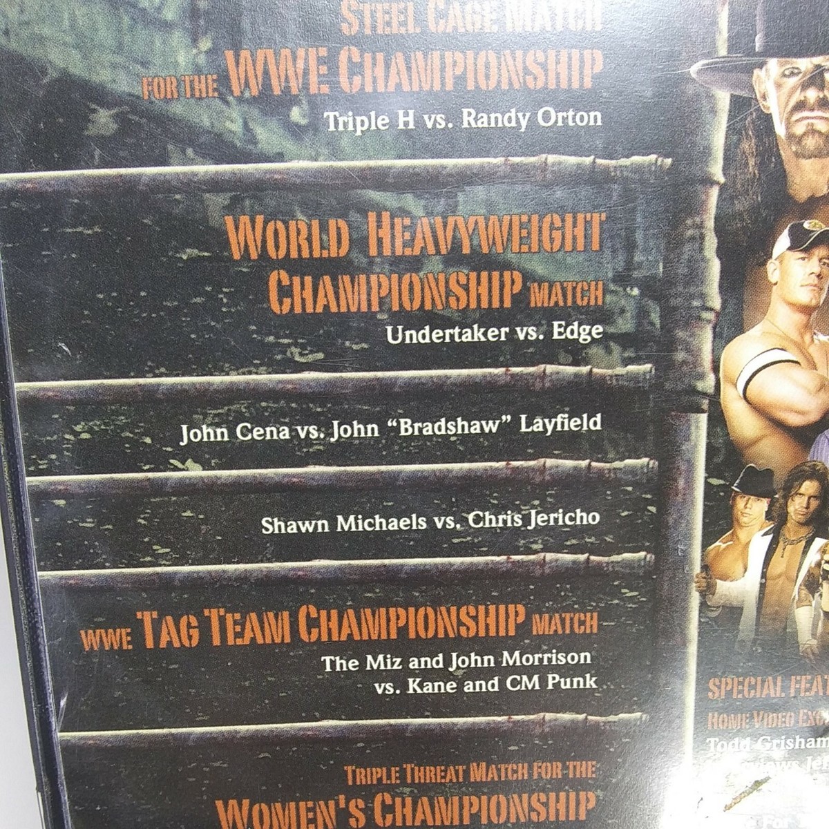 WWE 2008 - Judgment Day - DVD Pro Wrestling , Undertaker vs. Edge