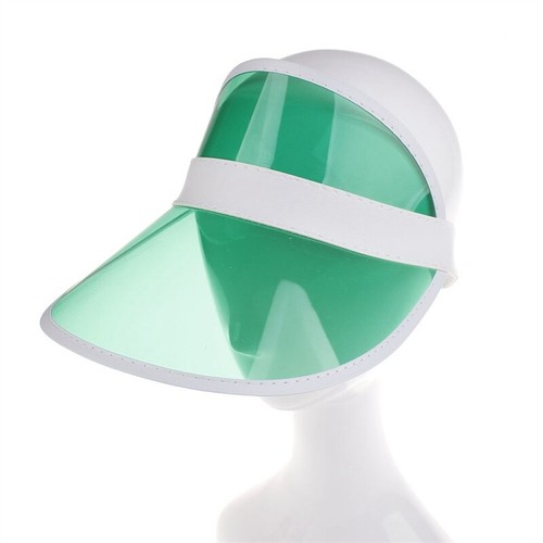 UV-Proof Visor Cap Outdoor Empty Top Hat Summer Unisex Transparent Plastic - Picture 21 of 24