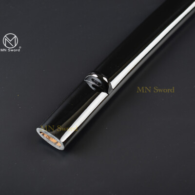 30'' Black Shiny Replacement Saya Sheath Scabbard For Japanese Katana Sword DIY