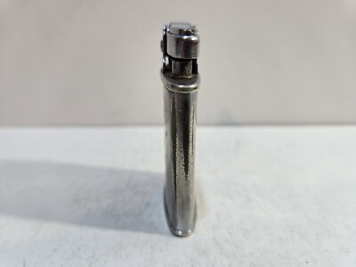 RARE! VINTAGE WORKING RONSON BANKER SILVER LIGHTER 7152/26