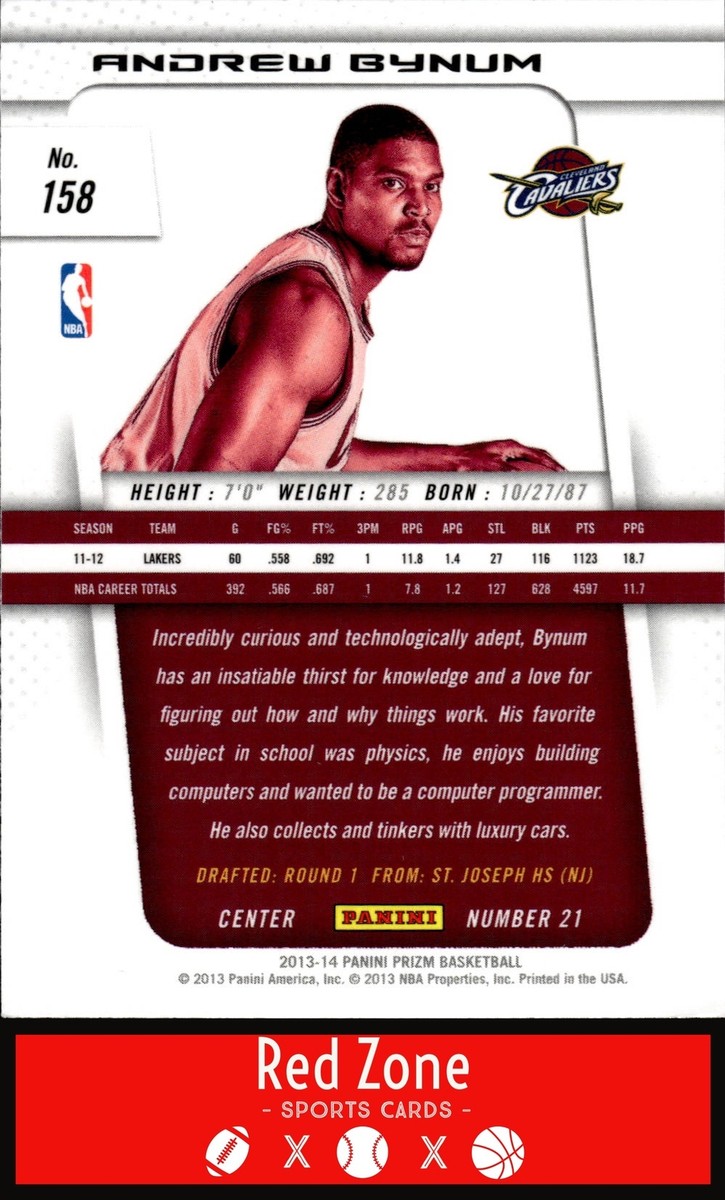 2013-14 Panini Prizm - #158 Andrew Bynum NM Set Break. | eBay