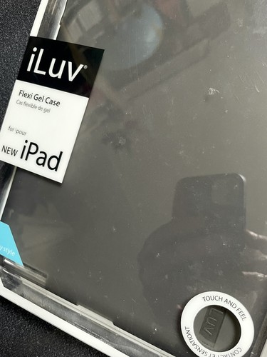 iPad Flexi Gel Case iLuv NEW Secure Silicone iPad Cover Space Grey FREE P&P BNIB - Picture 8 of 10