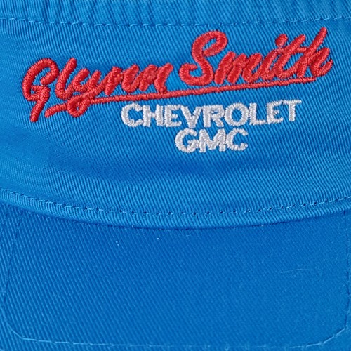Glynn Smith Chevrolet GMC Blue Visor Port & Company CP45 Strapback OSFM - Picture 2 of 10