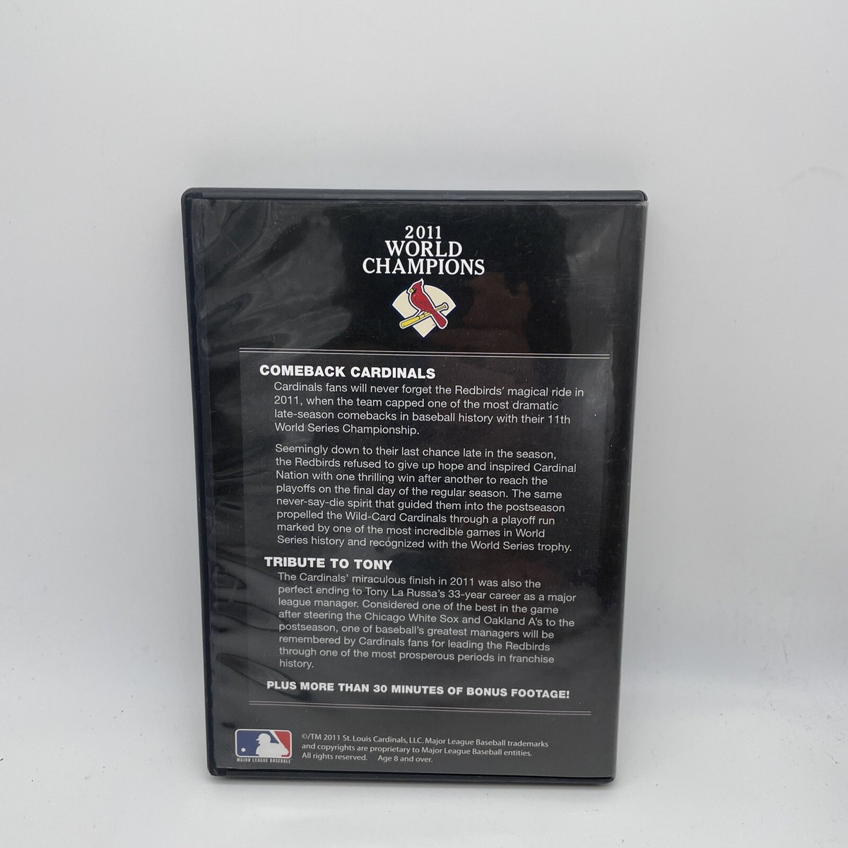 St. Louis Cardinals 2011 World Series Champions DVD | eBay