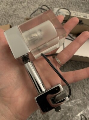 Trio Cubo Wandleuchte Chrom Spiegel Leuchte / Ersatz Glas