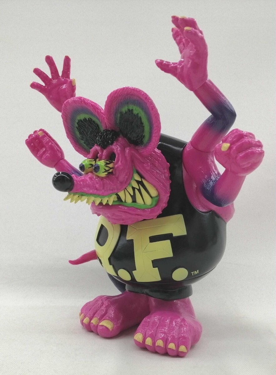 Magical Mosh Misfits Black Book Toy Rat Fink Asura Pink Sofr Magical Mosh Misfits Black Book Toy Rat Fink Asura Pink Sofr
